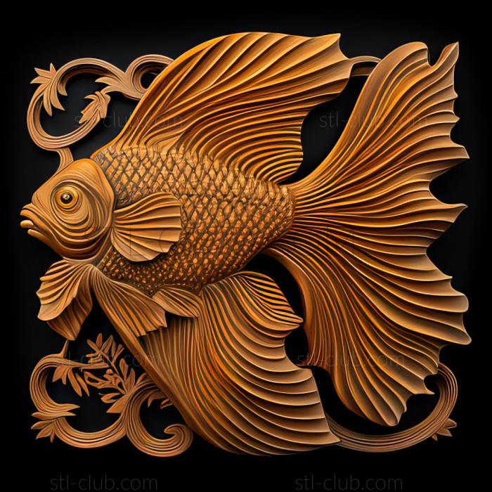 st Golden sturisoma fish